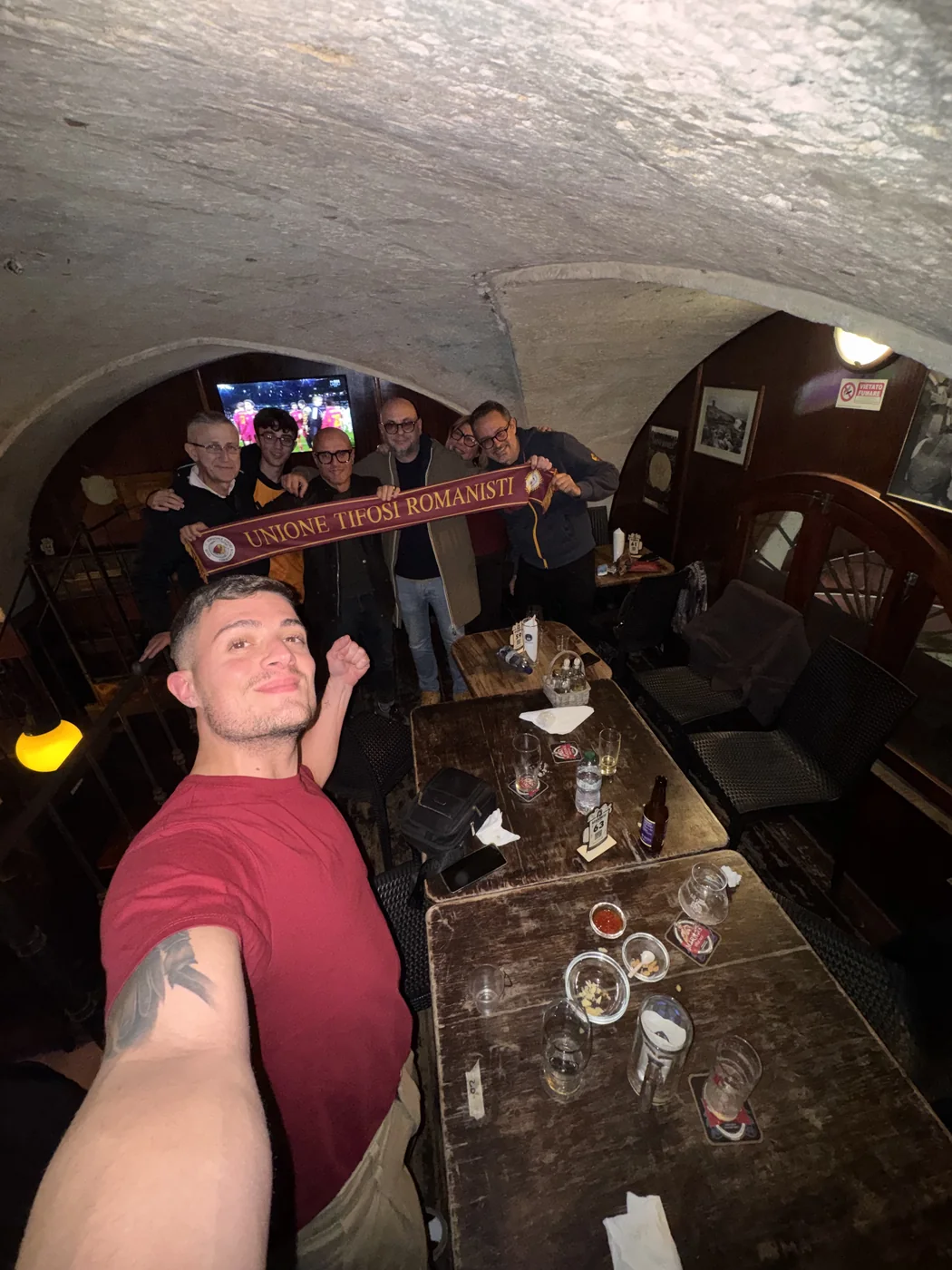 Celtic - Roma — Aragonese Pub · visione collettiva