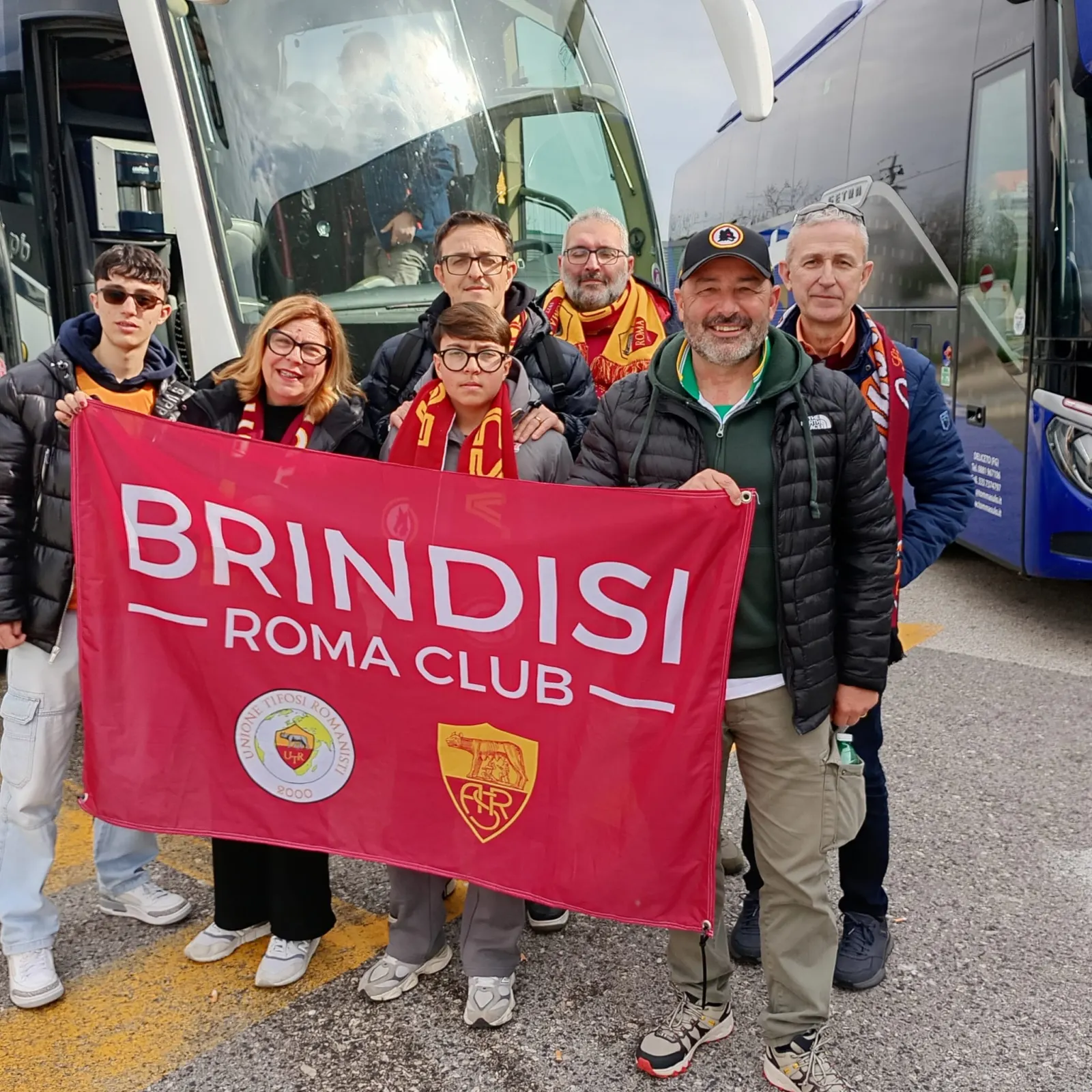 Trasferta Roma-Juve con soci del club