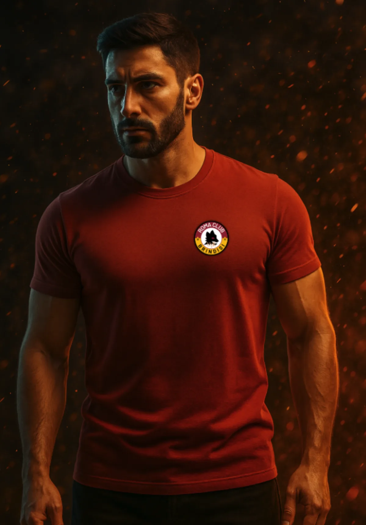 Maglia ufficiale rossa, fronte